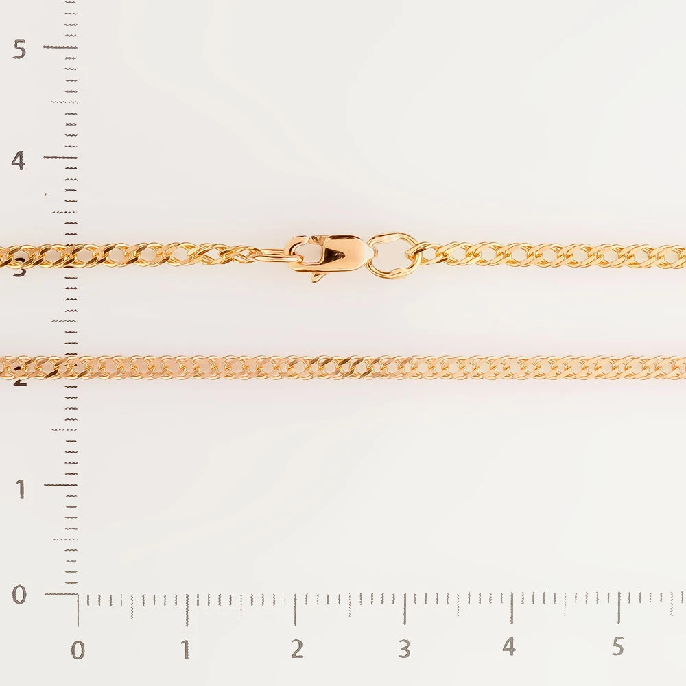 Цепь из красного золота 585 пробы