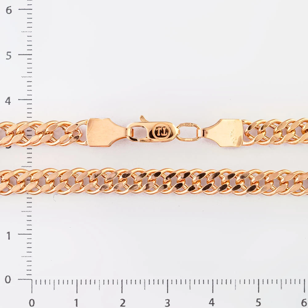 Цепь из красного золота 585 пробы