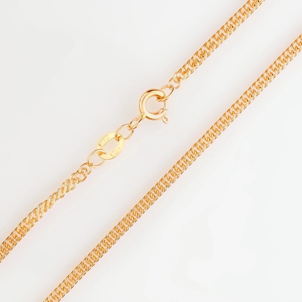 Цепь из красного золота 585 пробы