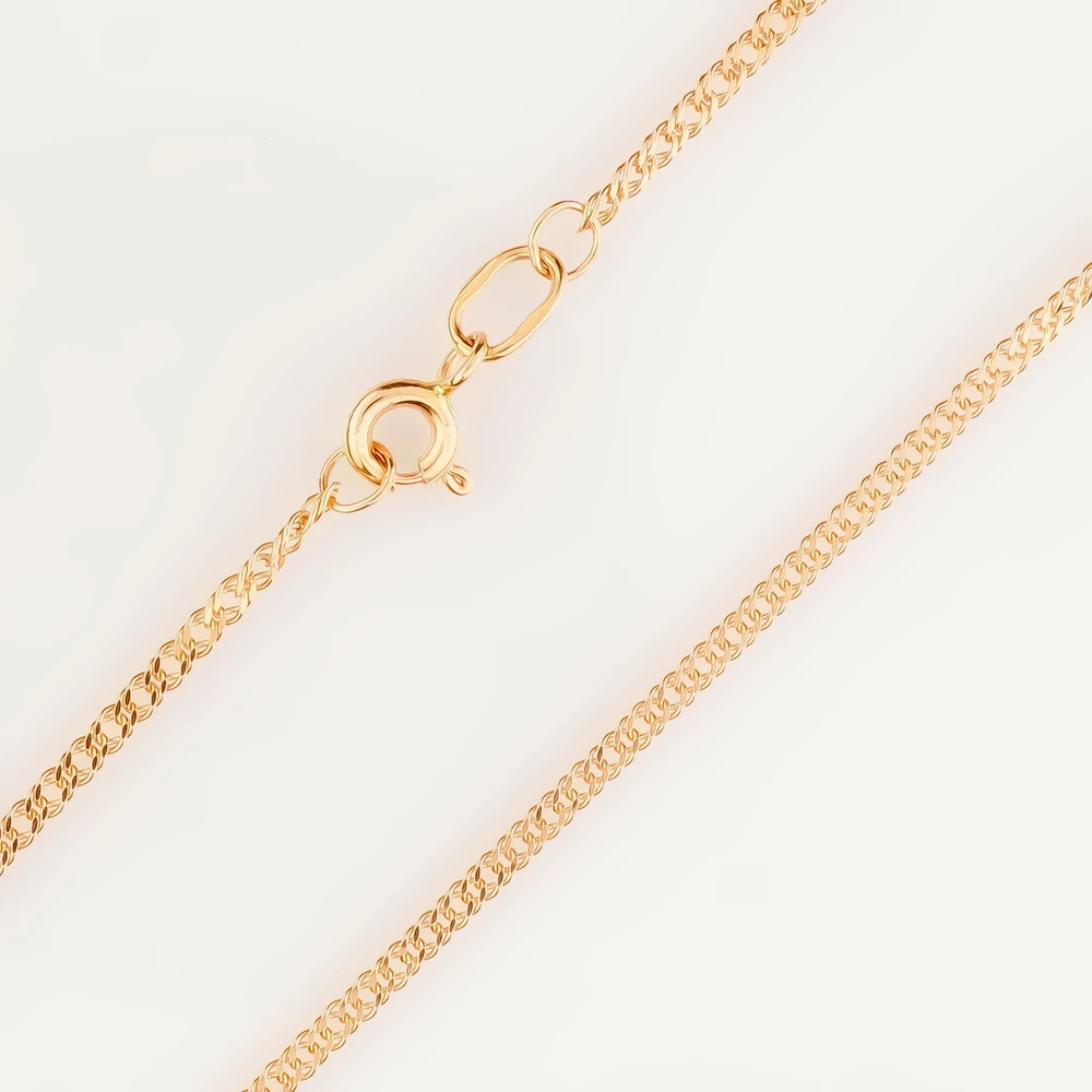 Цепь из красного золота 585 пробы