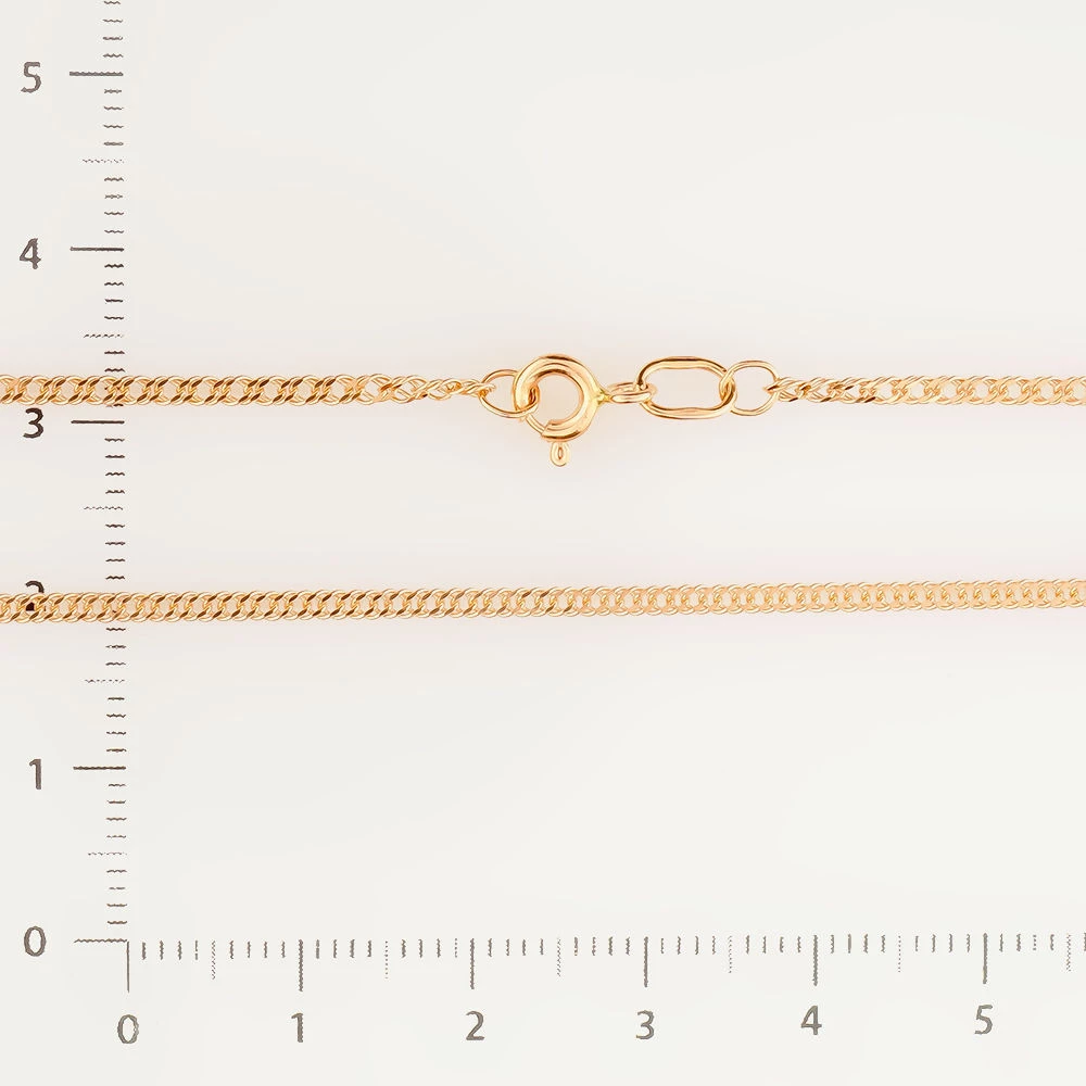 Цепь из красного золота 585 пробы