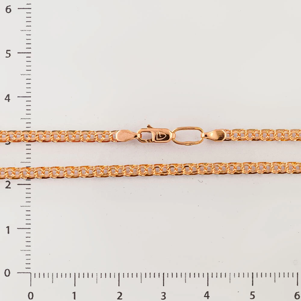 Цепь из красного золота 585 пробы