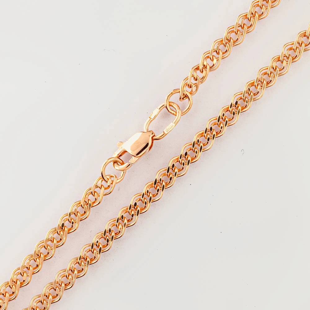 Цепь из красного золота 585 пробы