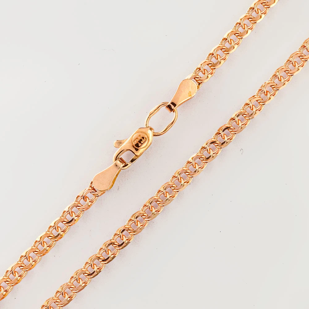 Цепь из красного золота 585 пробы