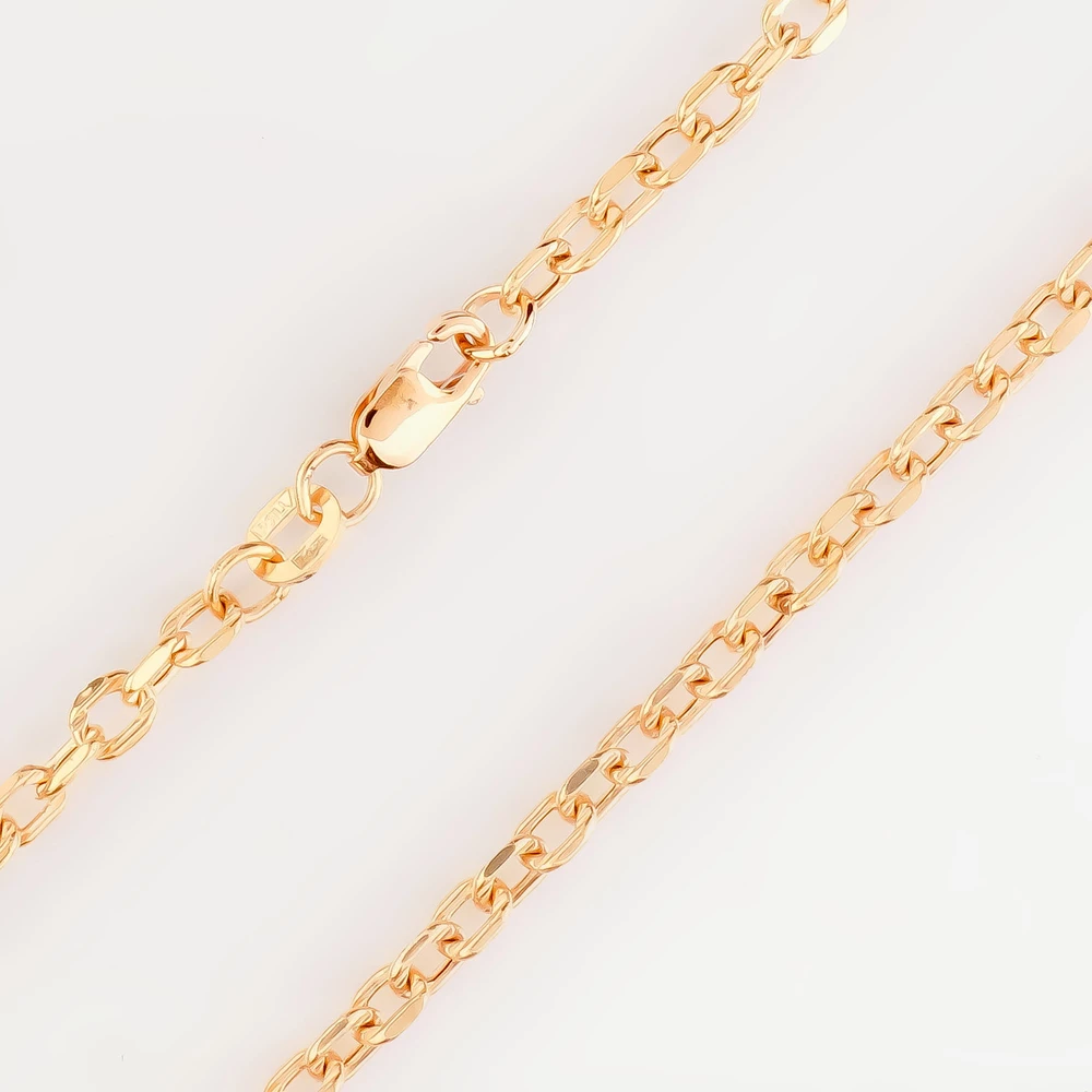 Цепь из красного золота 585 пробы