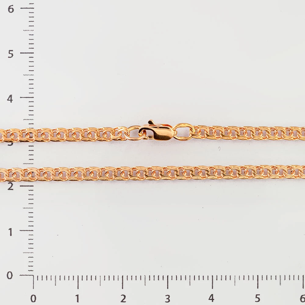 Цепь из красного золота 585 пробы