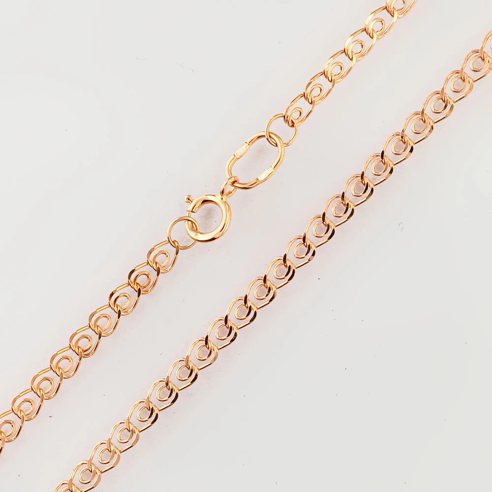 Цепь из красного золота 585 пробы