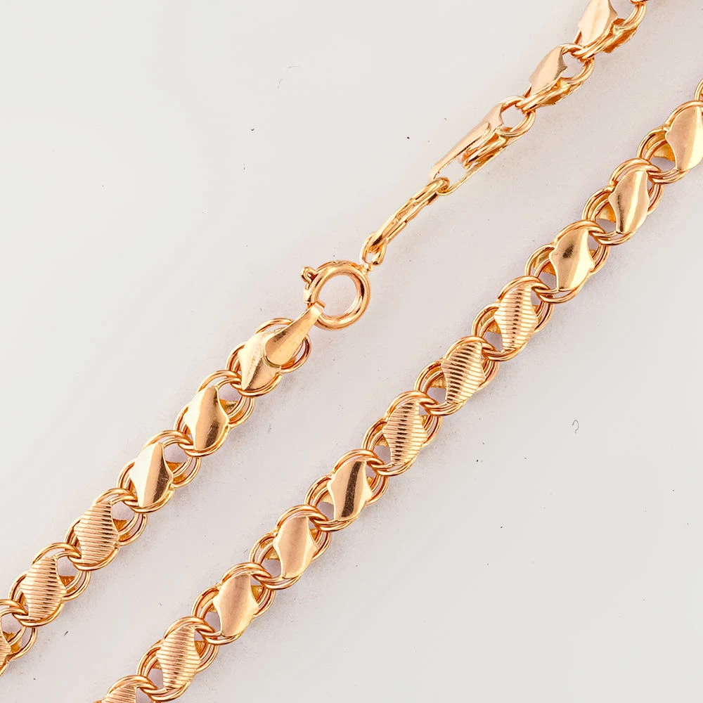 Цепь из красного золота 585 пробы