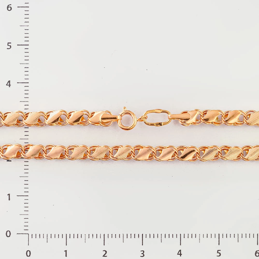 Цепь из красного золота 585 пробы