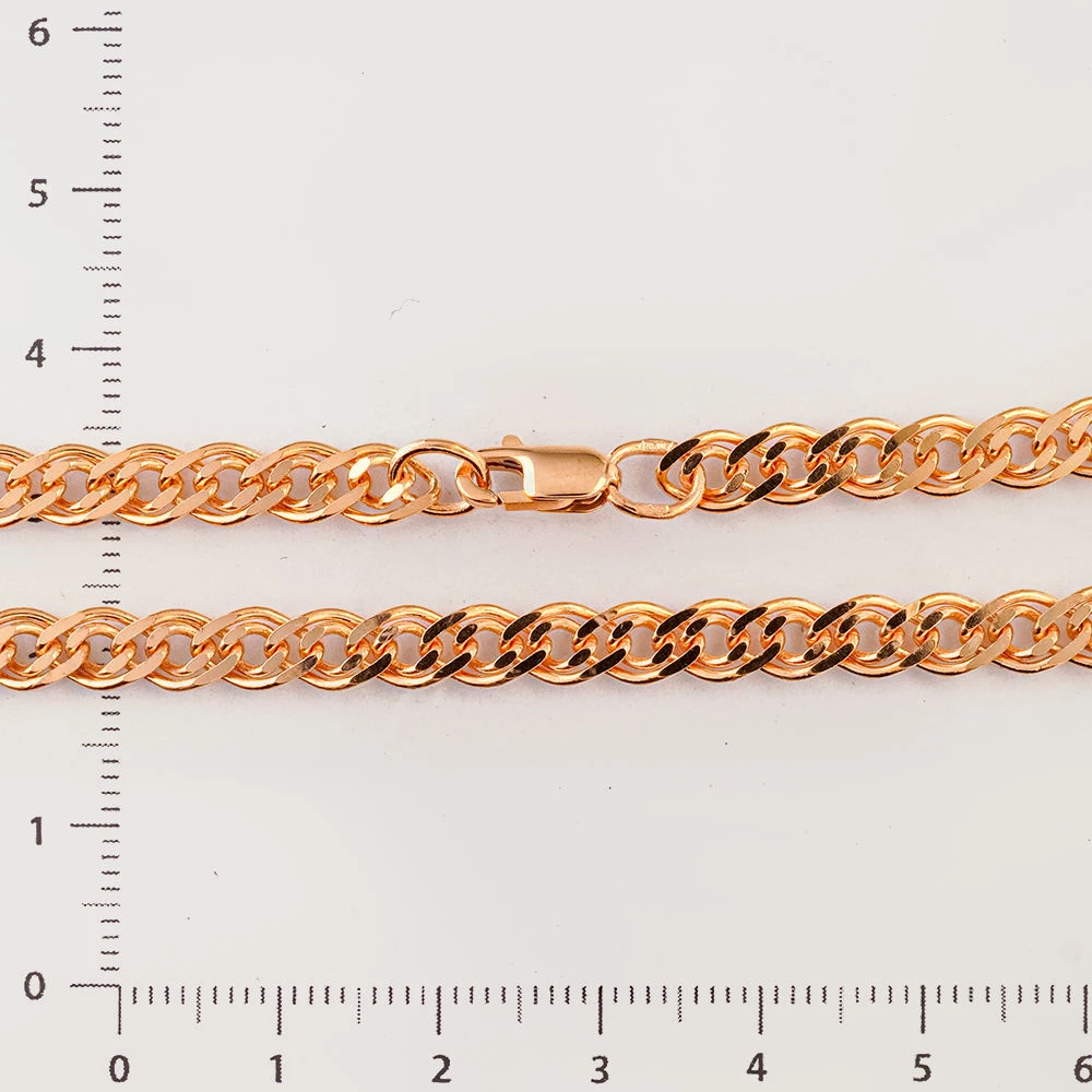 Цепь из красного золота 585 пробы