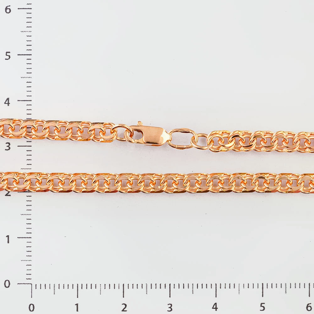 Цепь из красного золота 585 пробы