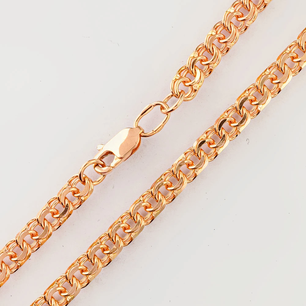 Цепь из красного золота 585 пробы