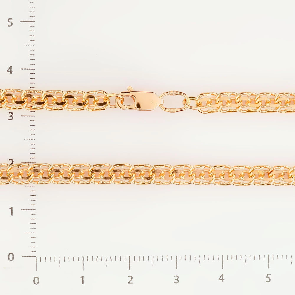 Цепь из красного золота 585 пробы