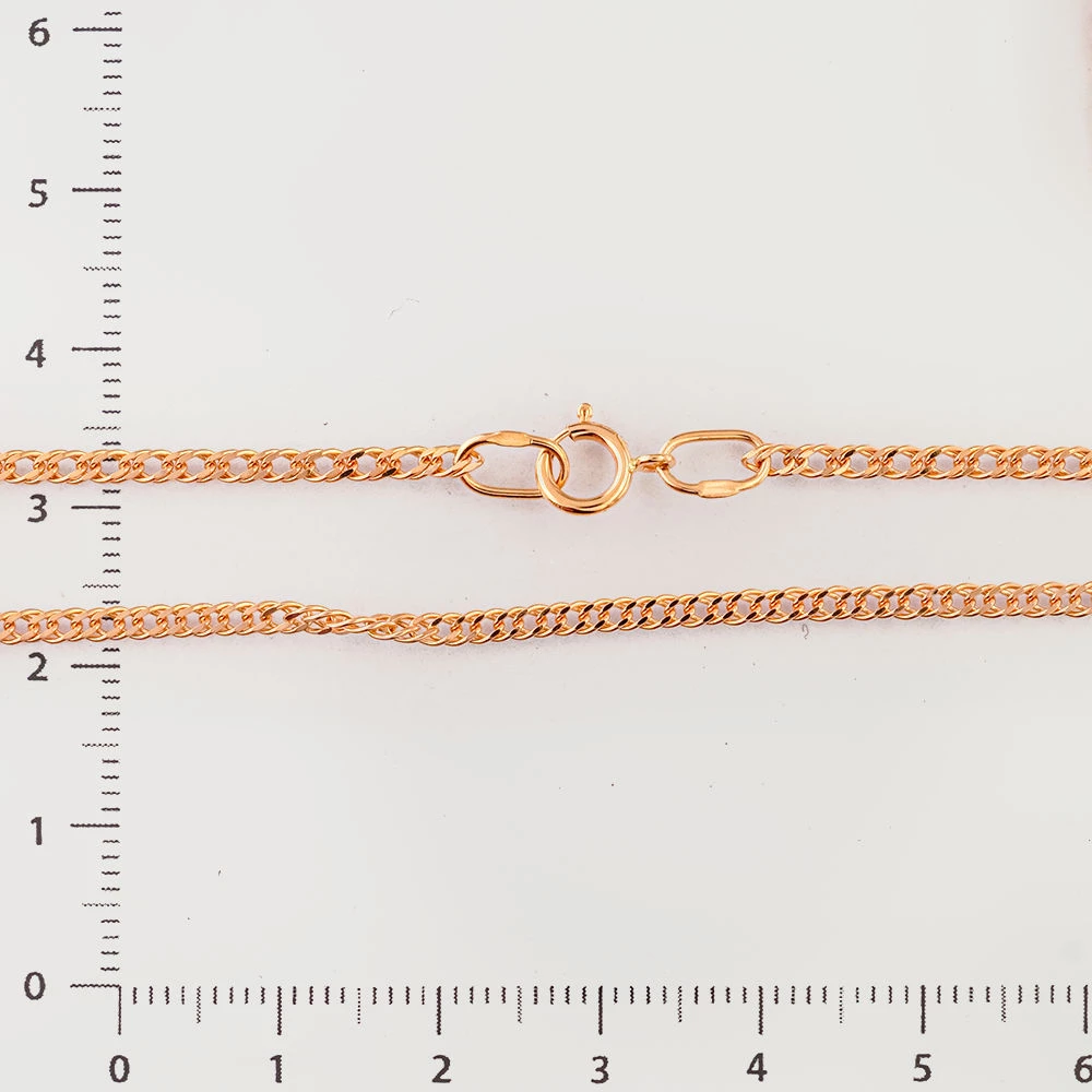 Цепь из красного золота 585 пробы