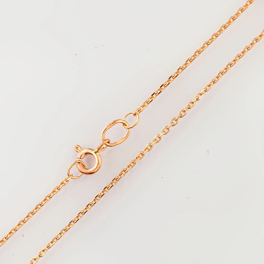 Цепь из красного золота 585 пробы