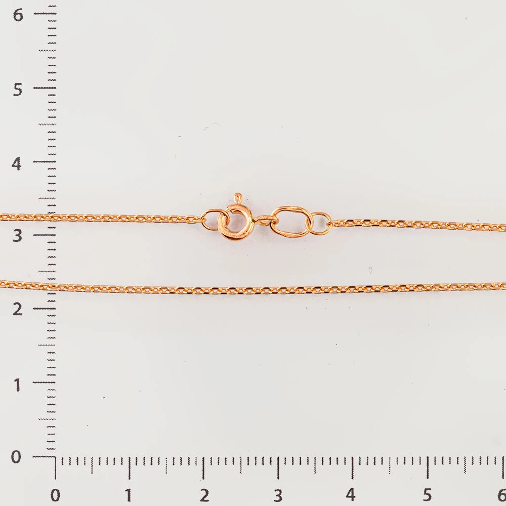 Цепь из красного золота 585 пробы