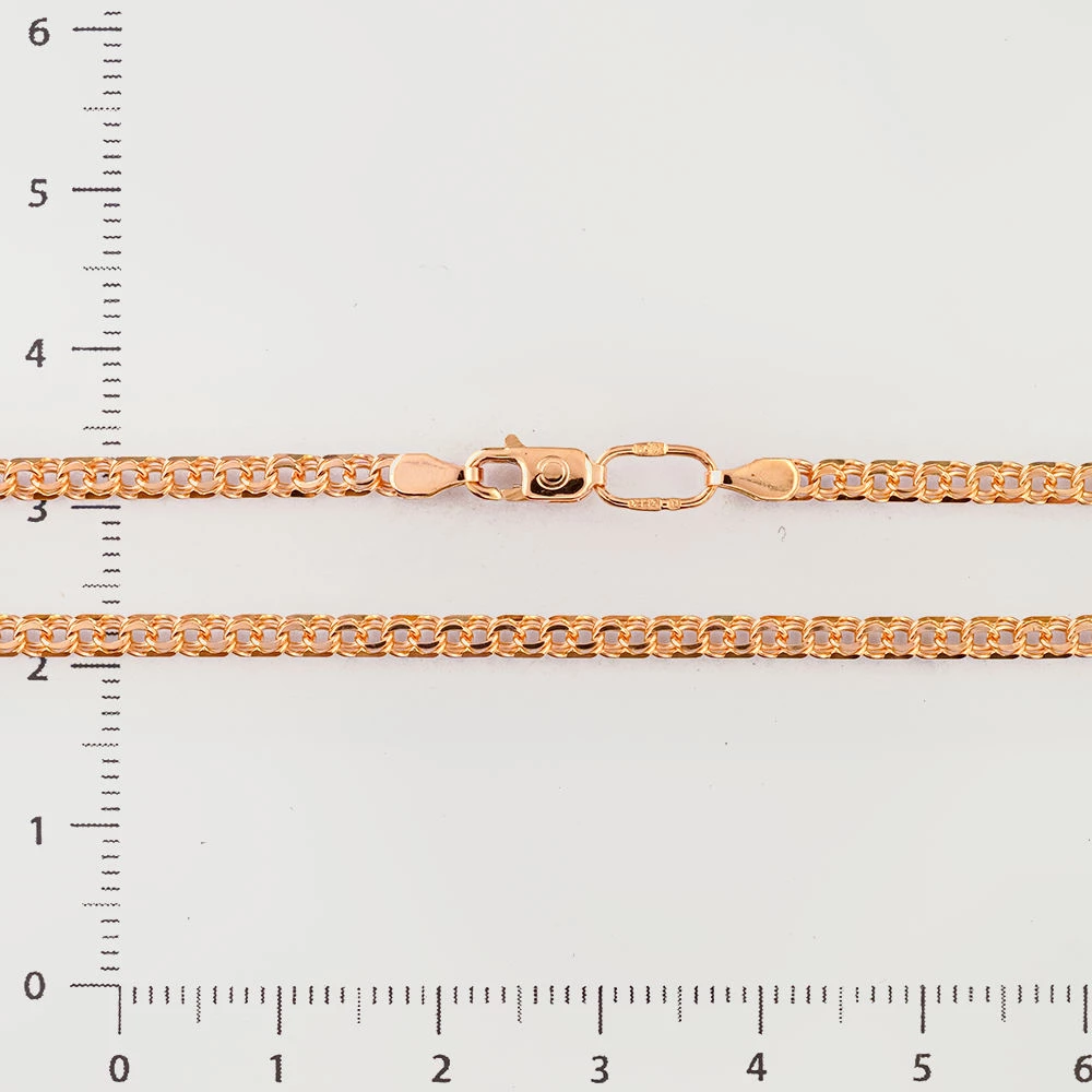 Цепь из красного золота 585 пробы