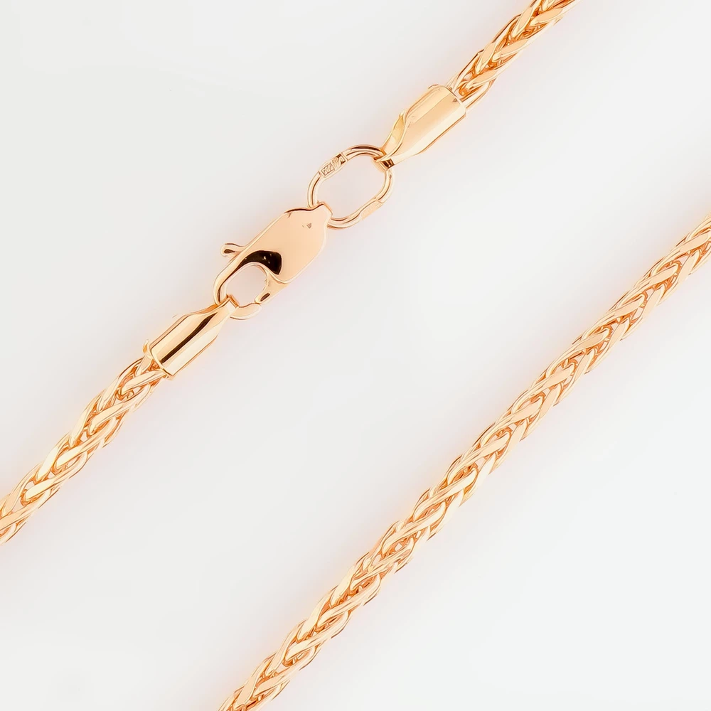 Цепь из красного золота 585 пробы