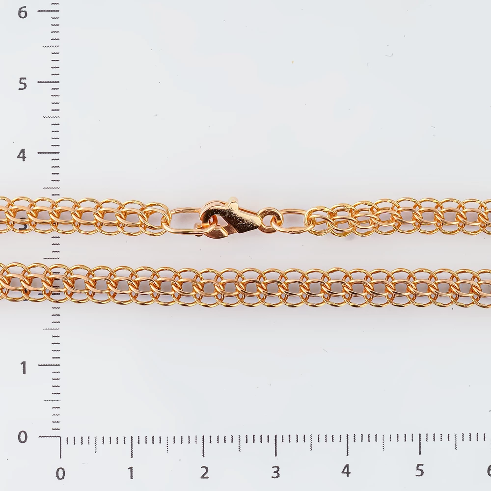 Цепь из красного золота 585 пробы