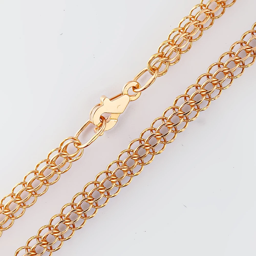 Цепь из красного золота 585 пробы