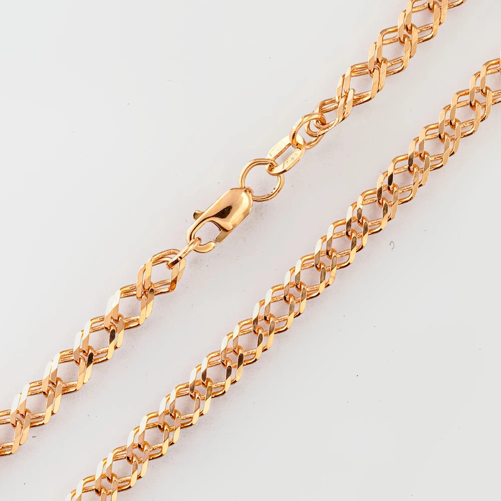 Цепь из красного золота 585 пробы