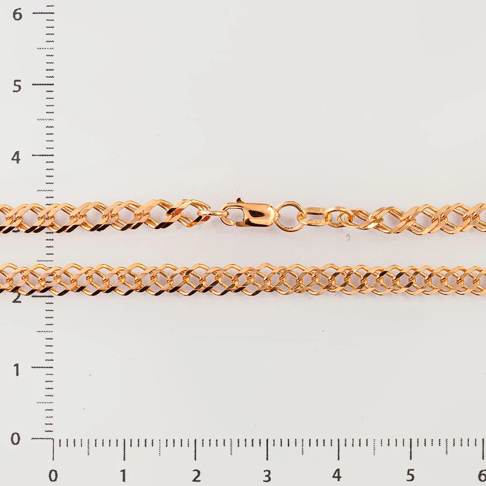 Цепь из красного золота 585 пробы