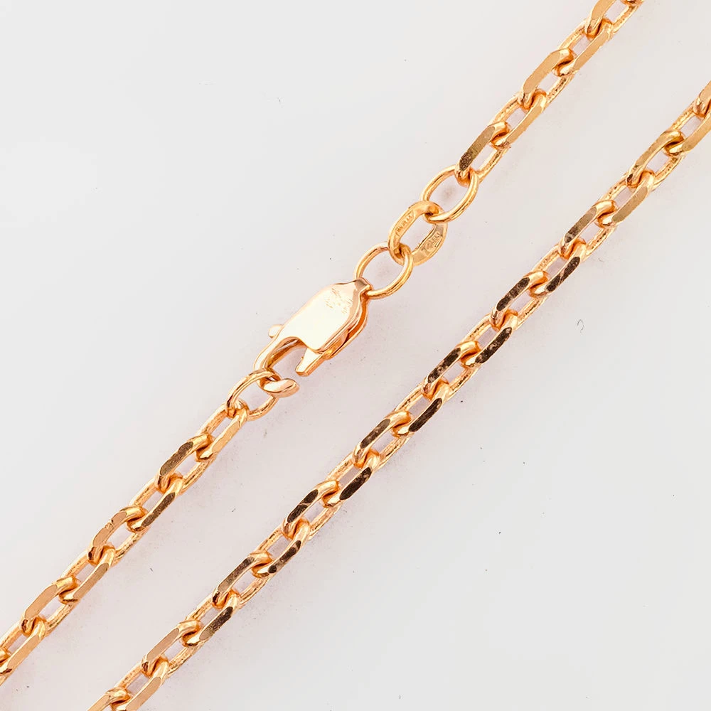 Цепь из красного золота 585 пробы