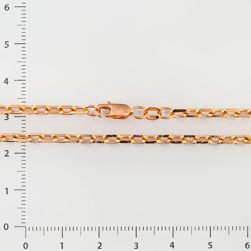 Цепь из красного золота 585 пробы