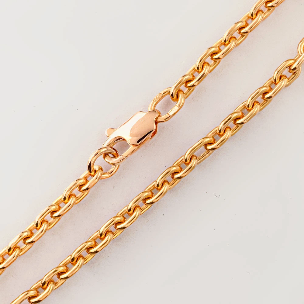 Цепь из красного золота 585 пробы