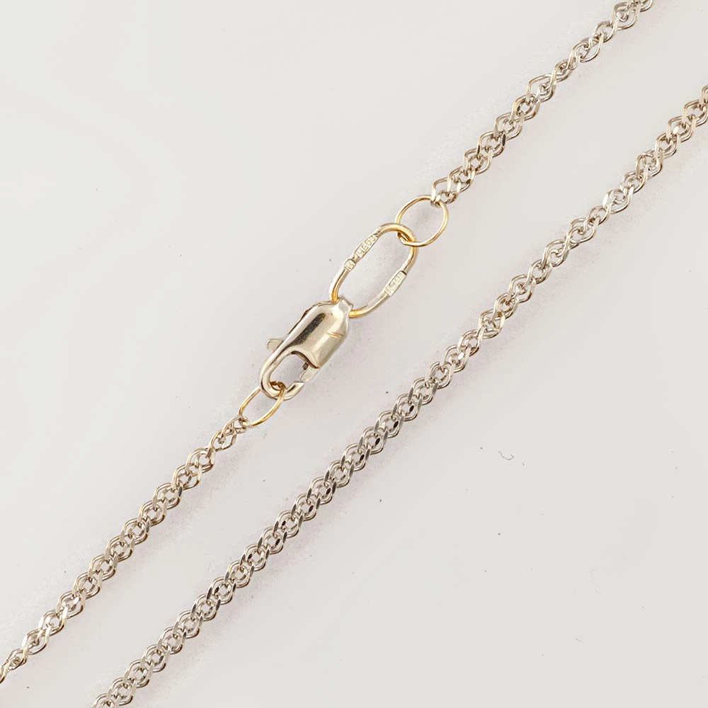 Цепь из белого золота 585 пробы