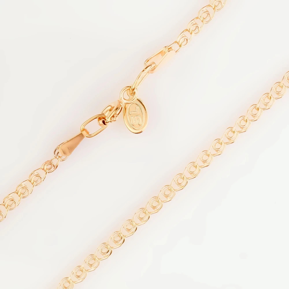 Цепь из красного золота 585 пробы