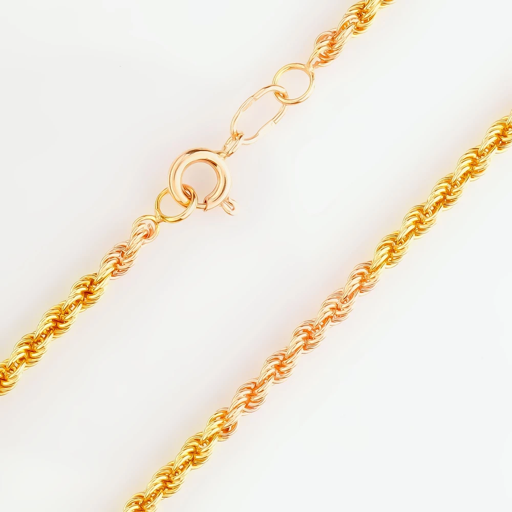 Цепь из красного золота 585 пробы