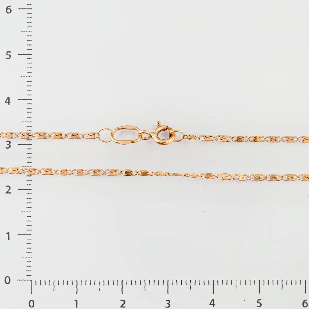 Цепь из красного золота 585 пробы