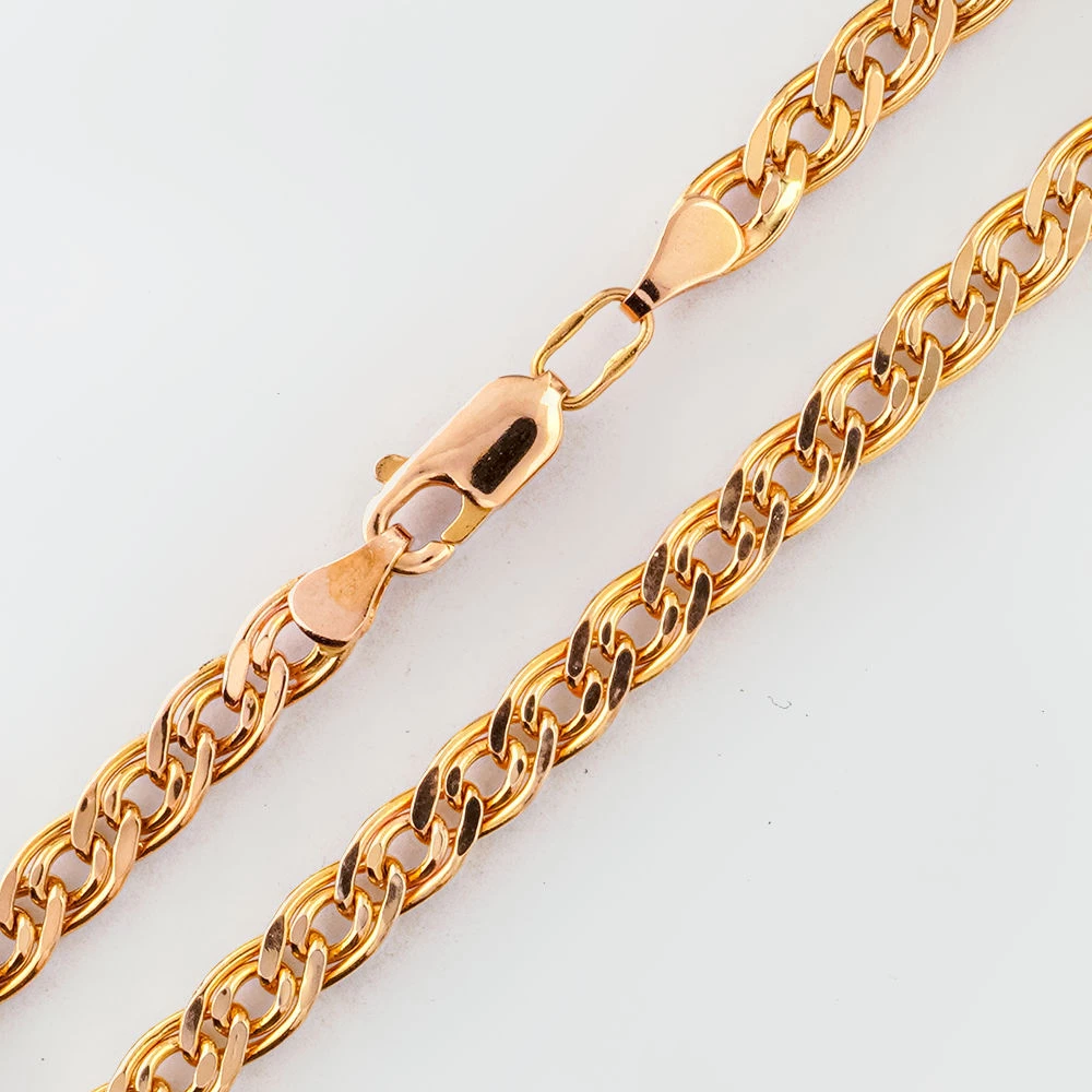 Цепь из красного золота 585 пробы