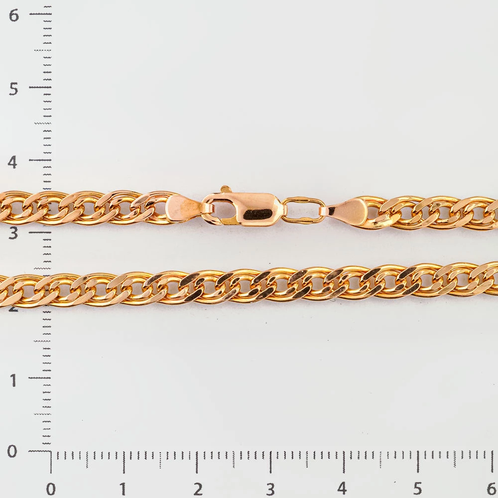 Цепь из красного золота 585 пробы