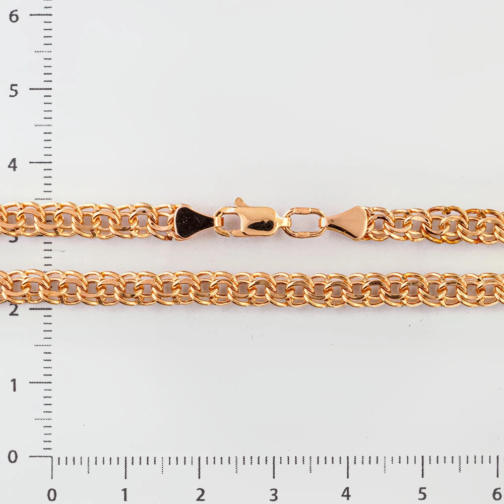 Цепь из красного золота 585 пробы