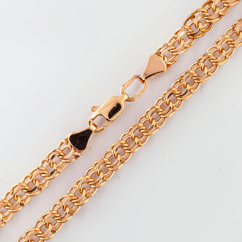 Цепь из красного золота 585 пробы