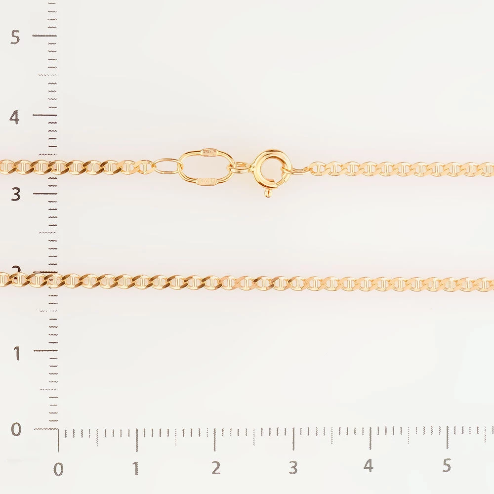 Цепь из красного золота 585 пробы