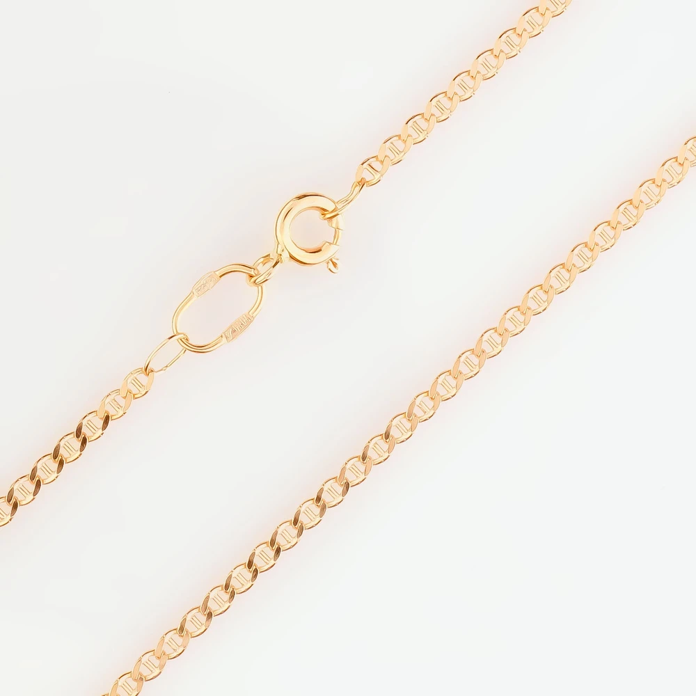 Цепь из красного золота 585 пробы