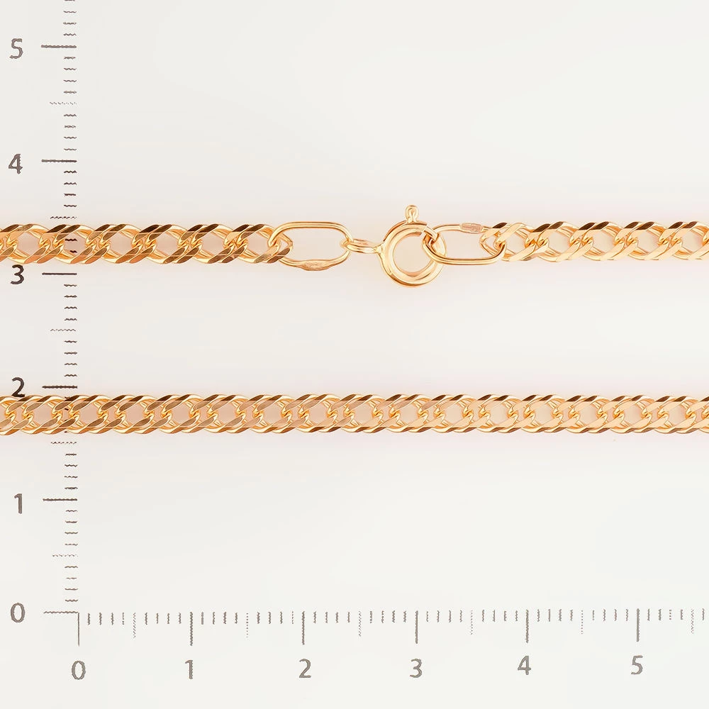 Цепь из красного золота 585 пробы