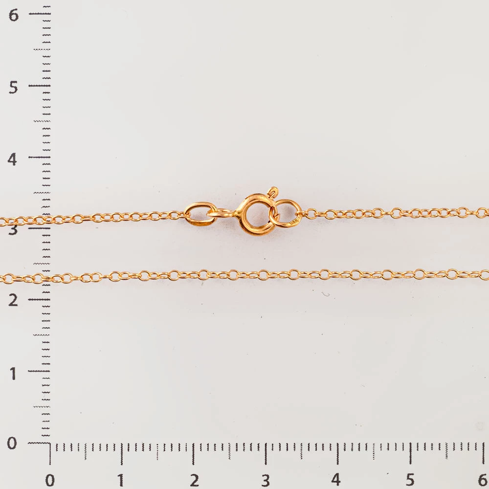 Цепь из красного золота 583 пробы