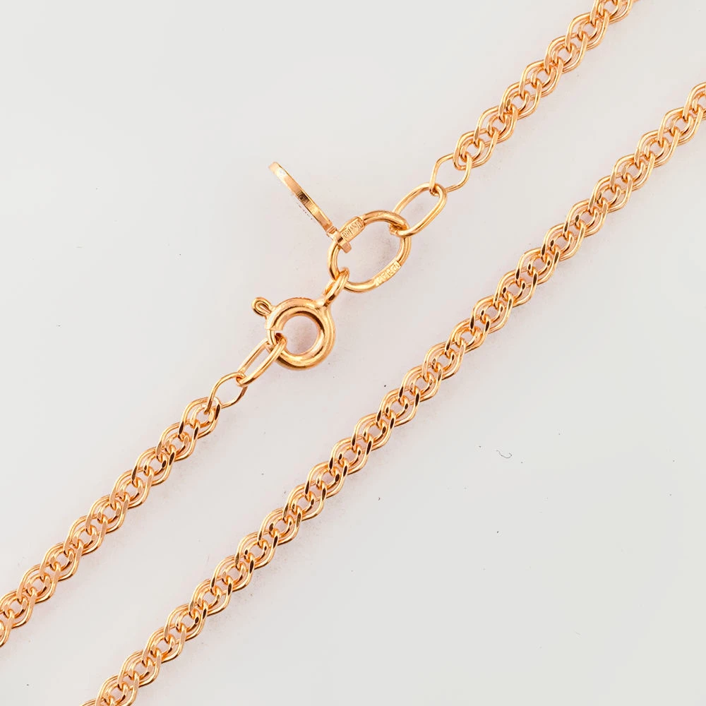 Цепь из красного золота 585 пробы