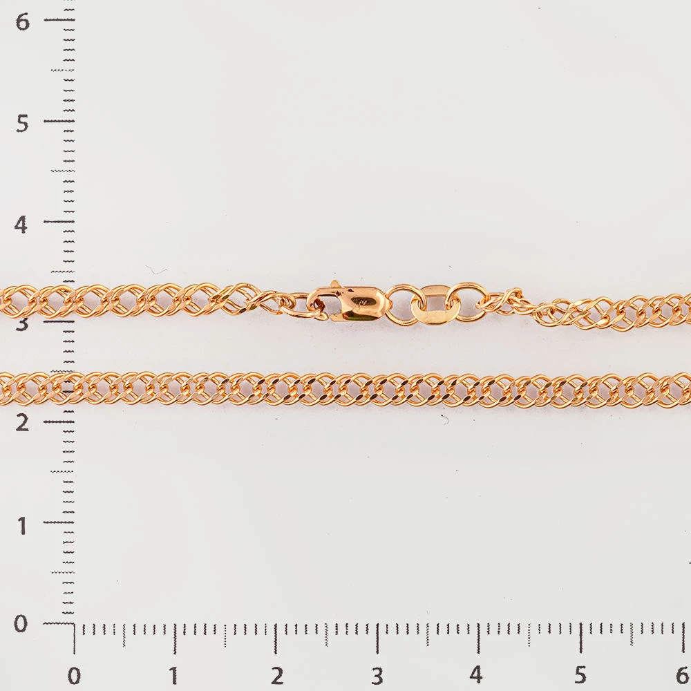 Цепь из красного золота 585 пробы