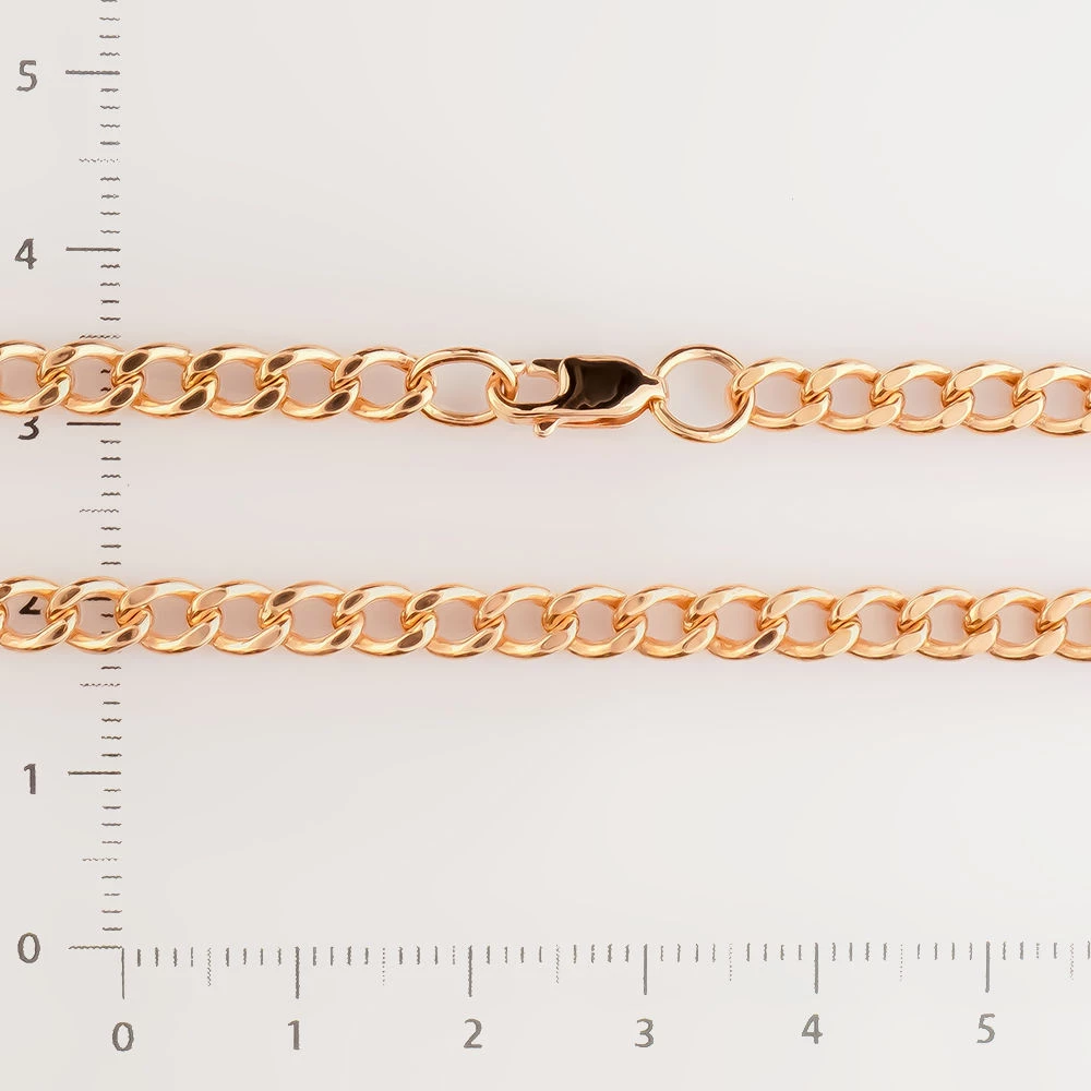 Цепь из красного золота 585 пробы