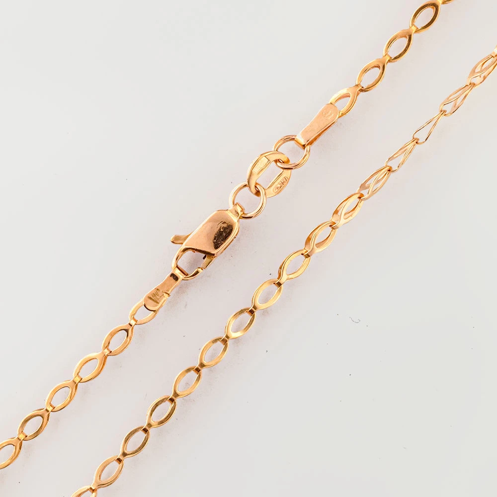 Цепь из красного золота 585 пробы