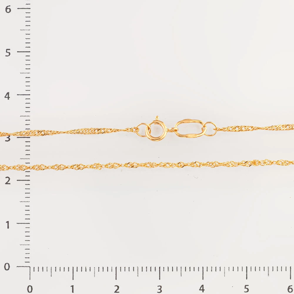 Цепь из красного золота 585 пробы