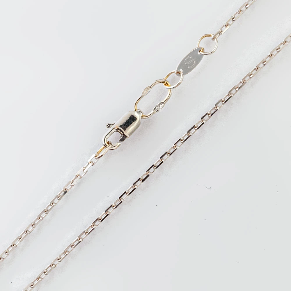 Цепь из белого золота 585 пробы