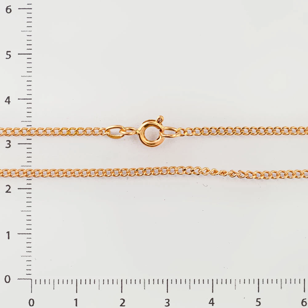 Цепь из красного золота 583 пробы