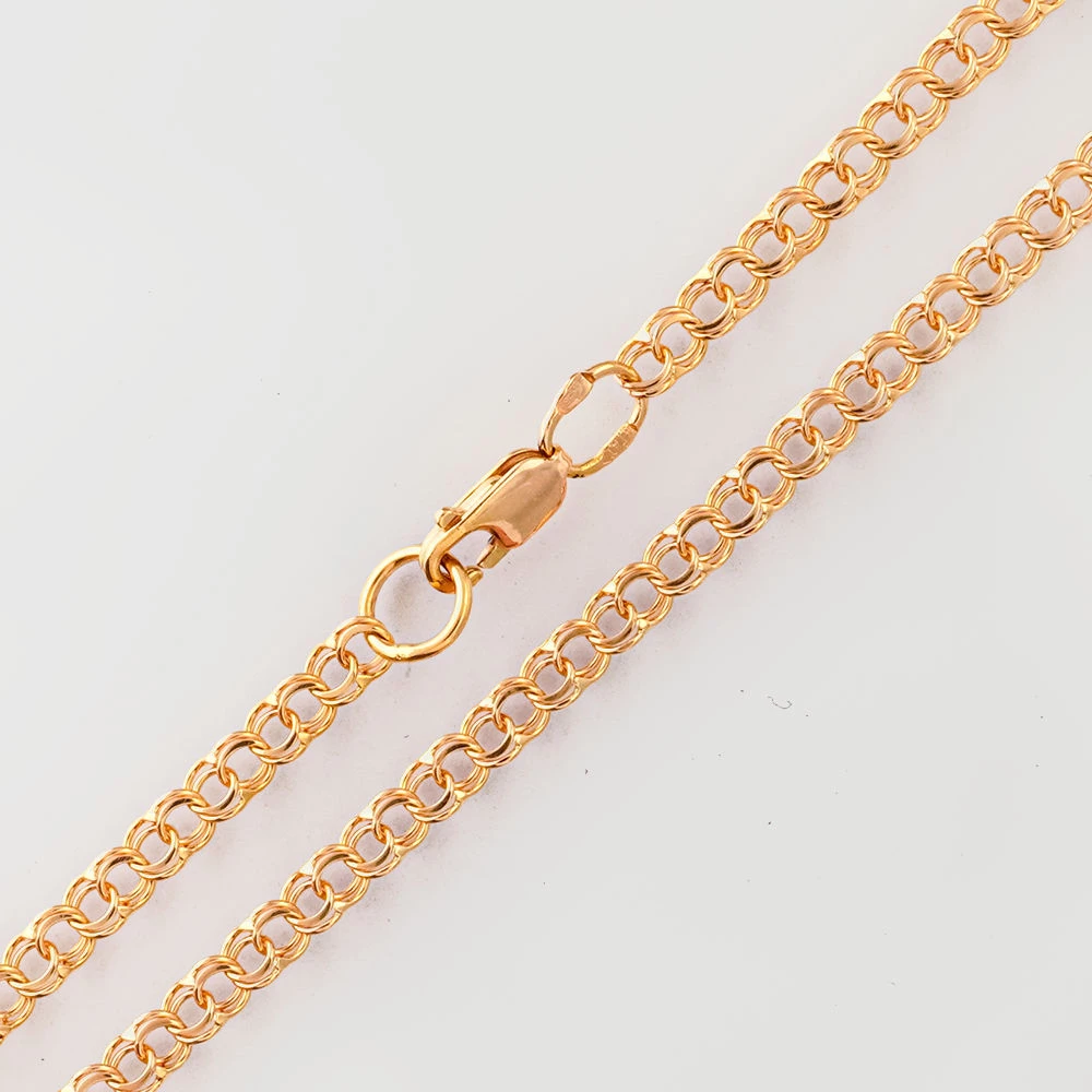 Цепь из красного золота 585 пробы