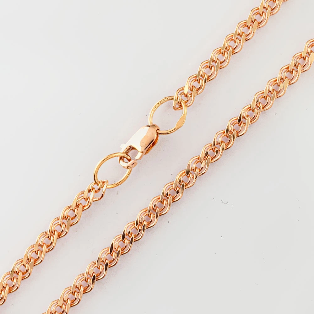 Цепь из красного золота 585 пробы